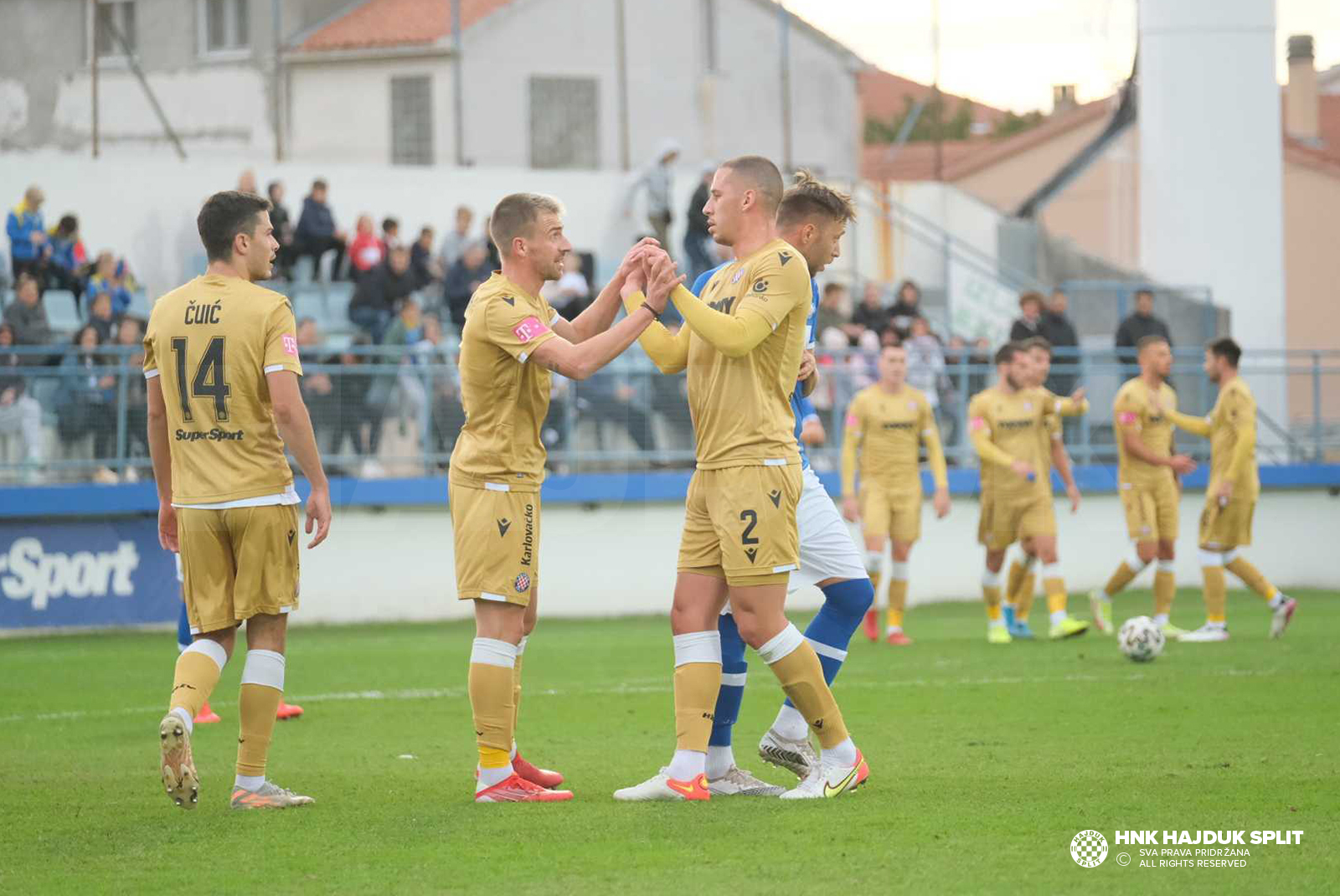 Stanovi: Zadar - Hajduk 0:6